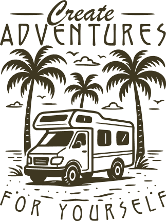 Create Adventures For Yourself Free SVG File for Members – outdoor tshirt design