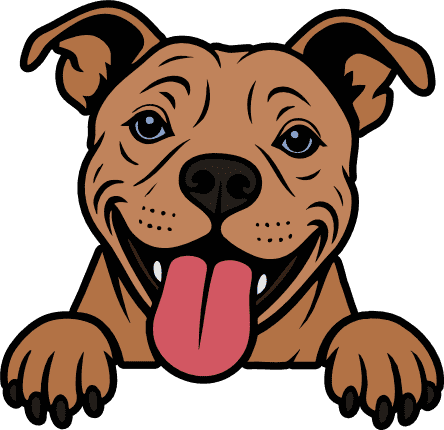 Adorable Dog Peeking, tongue out Free SVG File for Members – puppy clipart image