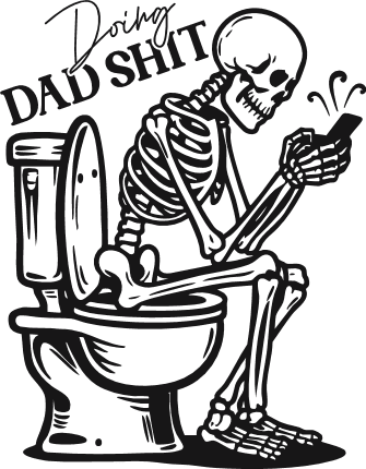 Doing Dad Shit Free SVG File for Members - Funny tshirt design