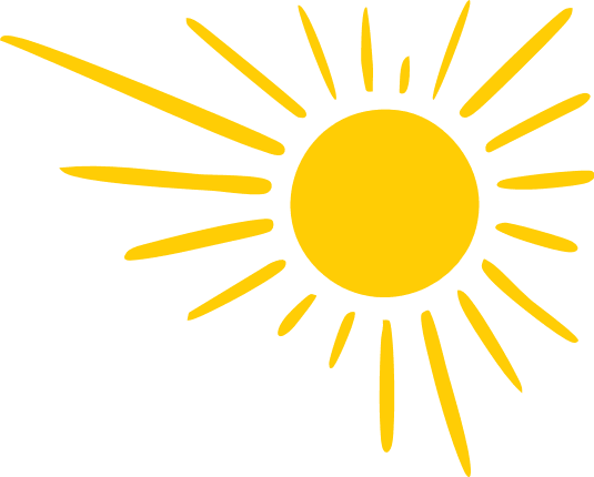 Sun Rays Free SVG File for Members – Sunburst clipart image