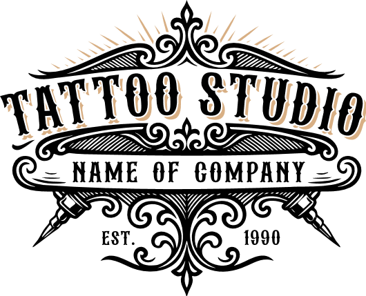 Tattoo Studio Free SVG File for Members – personalized company logo design