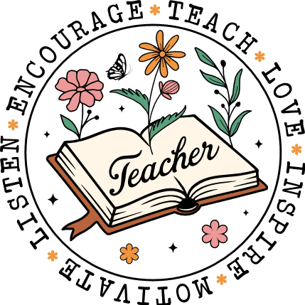 Teach, encourage, love, listen, inspire Free SVG File for Members - gift for teacher