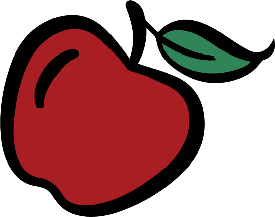Apple Free SVG File – Fruit Clipart image