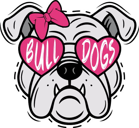 Bull Dogs, dog head with bow and sunglasses Free SVG File for Members – Pet Lover svg