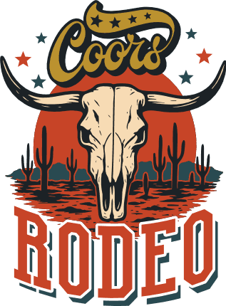 Coors Rodeo Free SVG File for Members – Western tshirt design