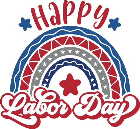 Happy Labor Day, rainbow Free SVG File for Members – tshirt design