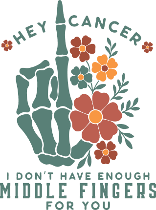 Hey Cancer, I don’t have enough middle fingers for you Free SVG File for Members