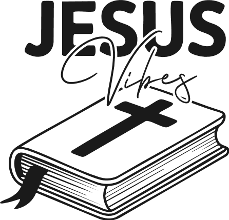 Jesus Vibes, Bible Free SVG File for Members – Christians tshirt design