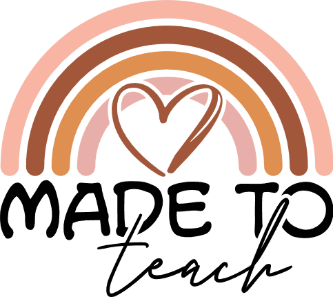 Made to Teach, rainbow Free SVG File for Members – Teacher tshirt design