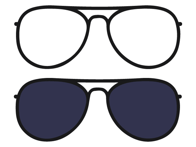 Sunglasses Free SVG File – fashion svg, glasses clipart image