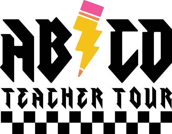 ABCD Teacher Tour Free SVG File for Members – Funny teacher tshirt design