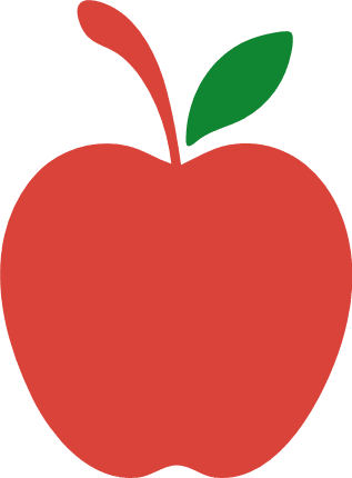 Apple Free SVG File – Fruit Clipart image