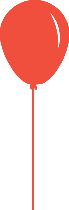 Balloon Free SVG File – Party decoration, birthday balloon clipart image