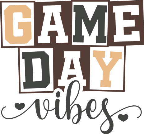 Game Day Vibes Free SVG File for Members – Sports tshirt design