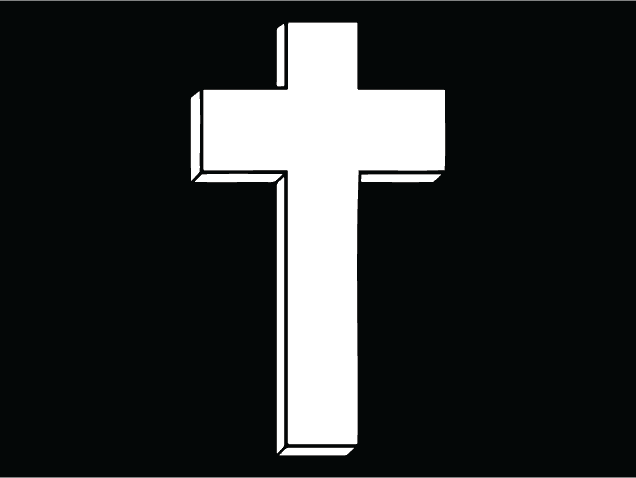Christian Cross Free SVG File for Members – religious clipart image