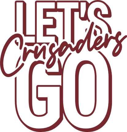 Let’s Go Crusaders Free SVG File for Members – American football team fan hoodie design