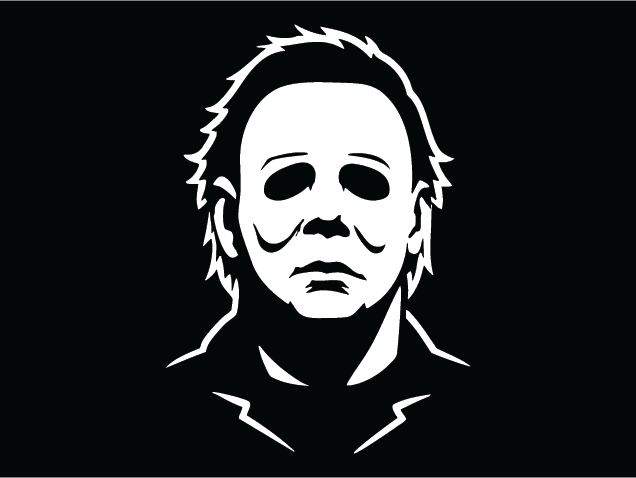 Michael Myers, scary masked man Free SVG File for Members – Halloween Horror Character clipart