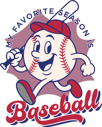 My Favorite Season Is Baseball Free SVG File for Members – Sports Tshirt Design