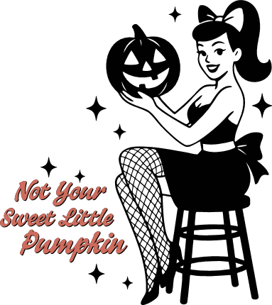 Not Your Sweet Little Pumpkin Free SVG File for Members – Witch, Funny Halloween sayings