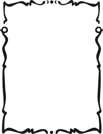 Vintage Swirly Border Frame - Free SVG File for Members
