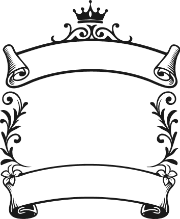 Royal Crown Vintage Frame Free SVG File – Ornamental Decorative Frame