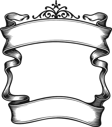 Vintage Scroll Frame Free SVG File – Ornamental Banner Border for Invitations