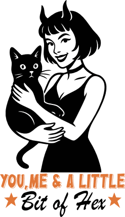 You, Me & A Little Bit of Hex Free SVG File for Members – Funny Halloween sayings