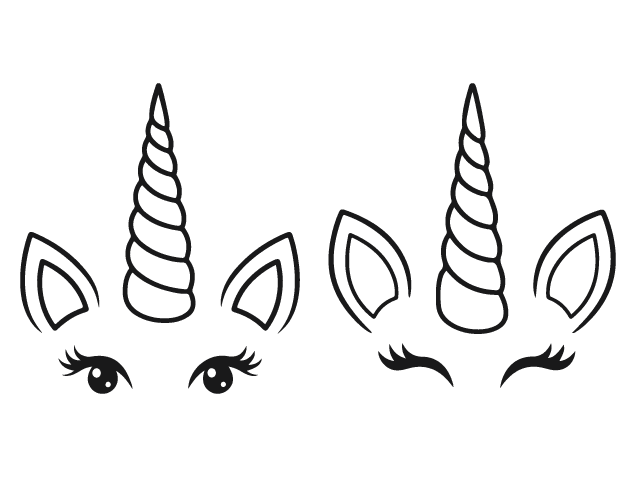 Unicorn head Free SVG File – Magical clipart image