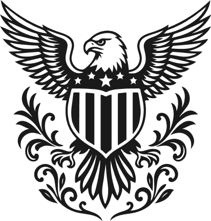 American Eagle with Shield Free SVG File for Members – Patriotic clipart