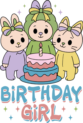 Birthday Girl Free SVG File for Members – birthday tshirt design