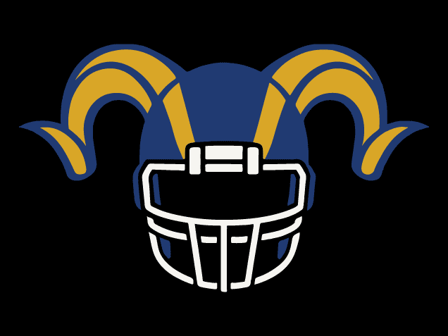 American Football Helmet with Ram Horns Free SVG File for Members – sports clipart
