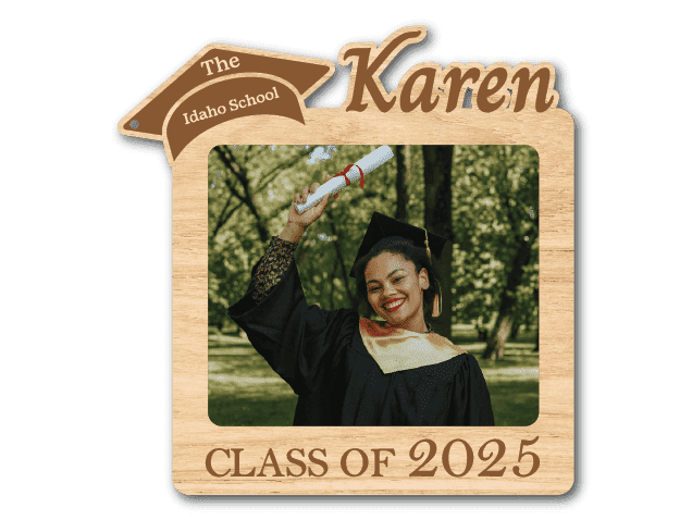 Class of 2025, Personalized name and picture Free SVG File for Members – Graduation gift