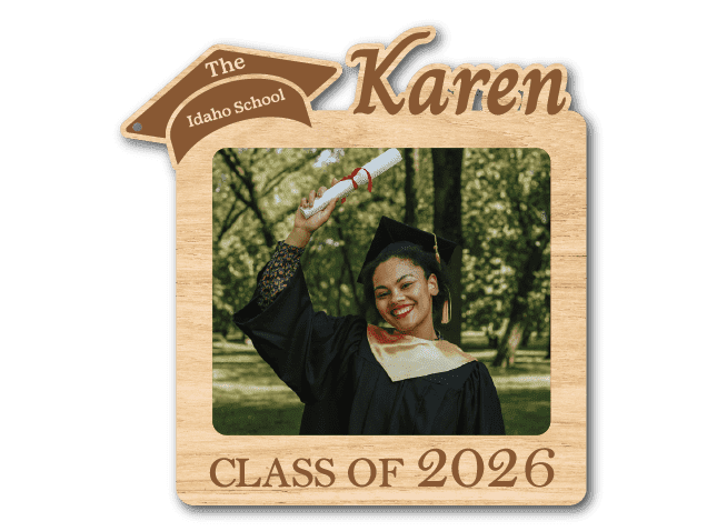 Class of 2026, Personalized name and picture Free SVG File for Members – Graduation gift