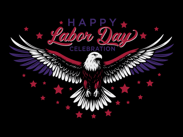 Happy Labor Day Celebration Free SVG File for Members – tshirt design