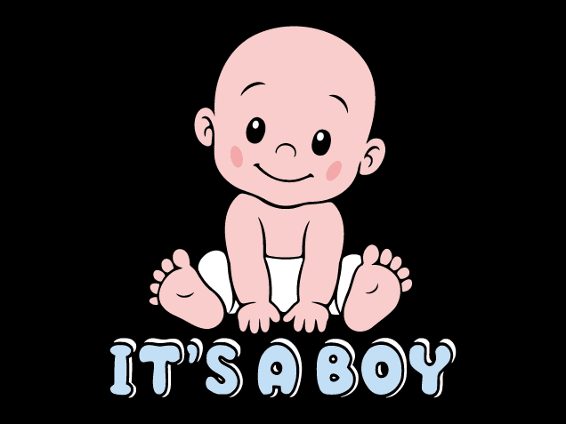 It’s a Boy Free SVG File for Members – Gender reveal party SVG