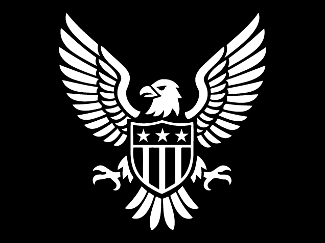 American Eagle with Shield Free SVG File for Members – Patriotic military bird clipart