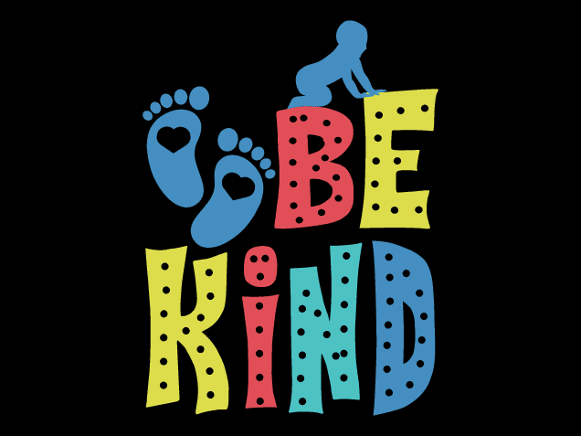 Be Kind Free SVG File for Members – Positive Quote, tshirt design
