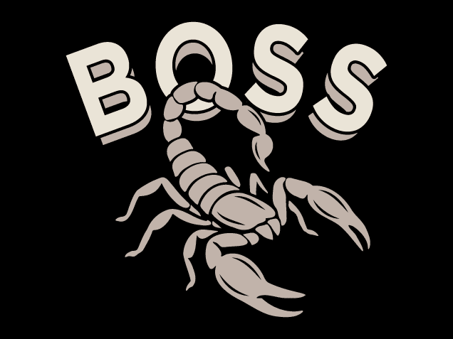Boss, Scorpion Free SVG File for Members – tshirt design