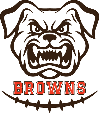 Browns, Fierce Bulldog Mascot Free SVG File for Members – football fan tshirt design