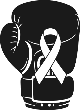 Ribbon and Boxing Glove Free SVG File for Members – Breast cancer awareness clipart
