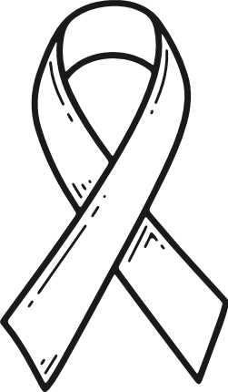 Ribbon Free SVG File – Breast Cancer Awareness clipart image