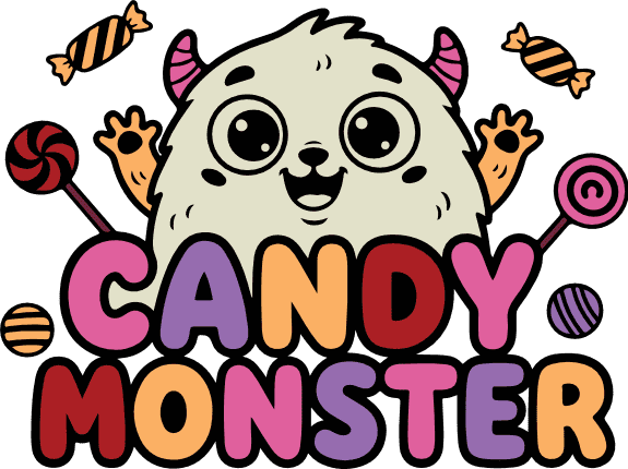 Candy Monster Free SVG File for Members – funny halloween kids tshirt design