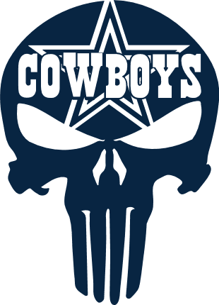 Cowboys skull SVG File for Members – American football fan tshirt design