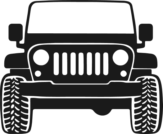 Off-Road car silhouette Free SVG File – Rugged Offroad truck clipart