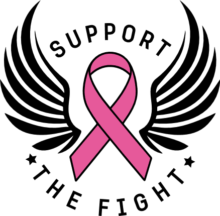 Support The Fight Free SVG File for Members – Breast Cancer Awareness tshirt design