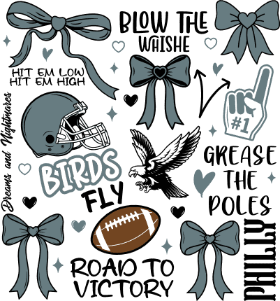 Blow the Whistle, Birds Fly, Road to Victory, Grease the Poles Free SVG File for Members – football quote