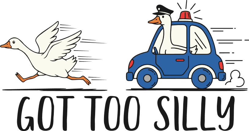 Got Too Silly, Goose Police Chase Free SVG File for Members – Funny Tote Bag Design