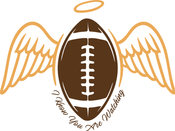 I Know You Are Watching Free SVG File for Members – American football memorial design