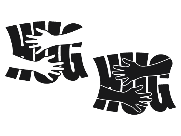 Hug sign Free SVG File for Members – cute tshirt design