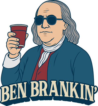 Ben Brankin' Free SVG File for Members – Benjamin Franklin, funny patriotic design